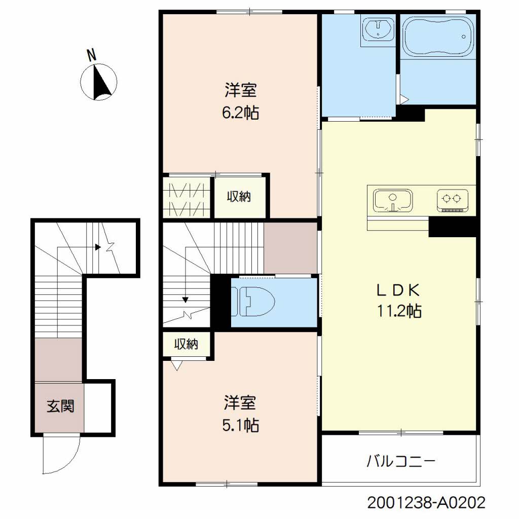 アルページュ　Ａ棟　＊＊ A0202号-14