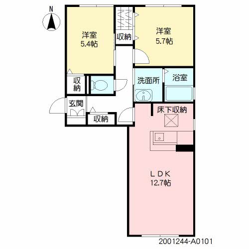 ソレアード・カンパーニュⅡ　＊＊ A0101号-16