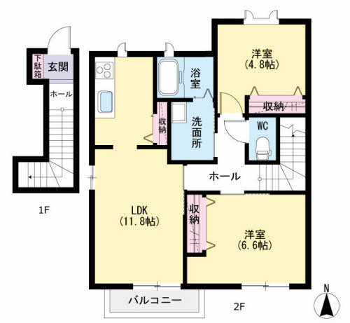 エクシードＯＧＵＲＡ　Ｃ棟　＊＊ C0202号-7