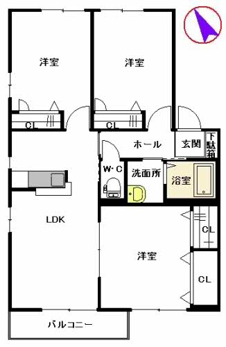 ディアコート A棟 A0202号-16