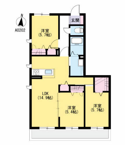 ベレオ高取　＊＊ A0202号-5