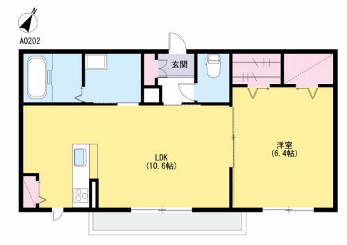 シャーメゾン愛野　＊A0202-2