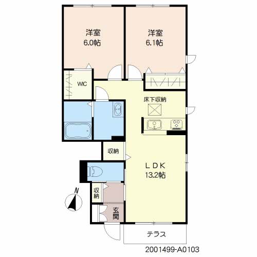 スリーゼⅠ棟A0103-2