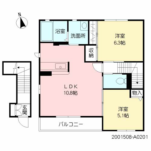 シャーメゾン　ジャンティ　Ａ棟　＊＊ A0201号-16