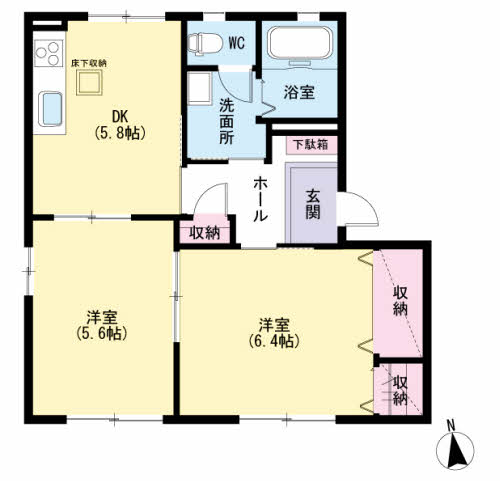 セレクトン D棟 D0102号-2