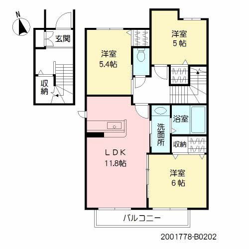 ヴィラ・シャーメゾン ** B0202号-16