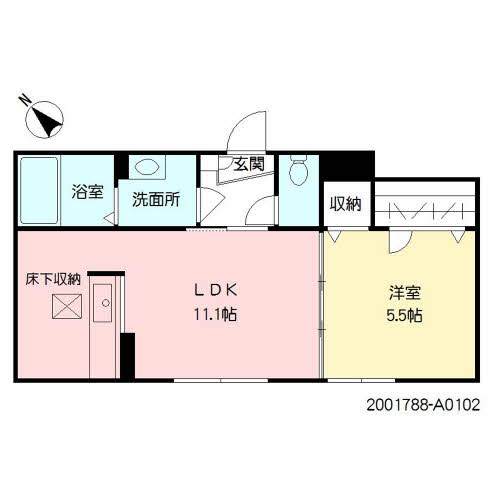 シャーメゾン桜川　＊＊ A0102号-16