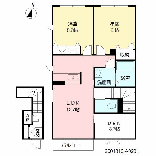 サンロードⅢ　Ａ棟A0201-2