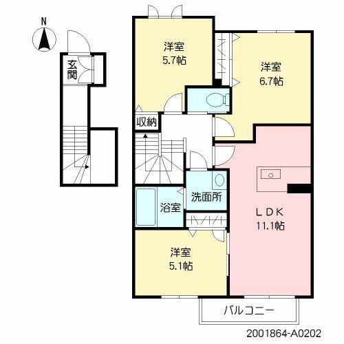レジデンス 榎 A0202号-5