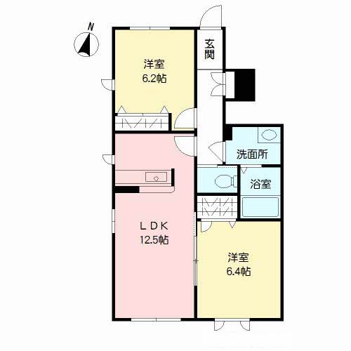 ピエソンプラン Ⅰ棟 ** A0103号-16