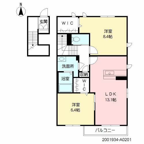 カサグランデ今泉　＊＊A0201-2