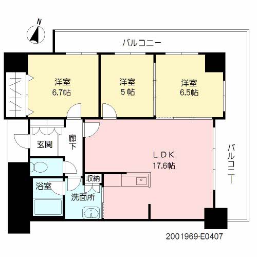 プライムメゾン　セントラルパーク E0407号-14