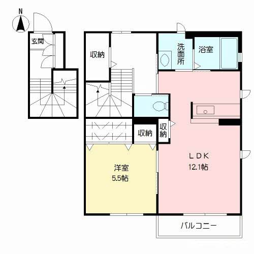 フォーサイト出仲間　Ｂ棟　＊＊B0201-2