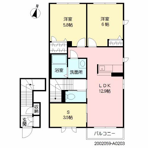 リバティ三川　＊＊A0203-2