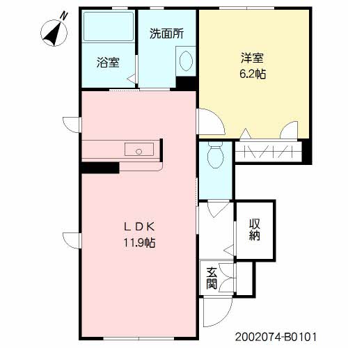 ＭビレッジⅡ　Ｂ棟 B0101号-14