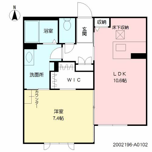 Ｆｅｌｉｓｅｅｄ妻ヶ丘　Ａ棟　＊A0102-2