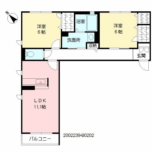 ヴィラウィステリア門司 B棟 * B0202号-16