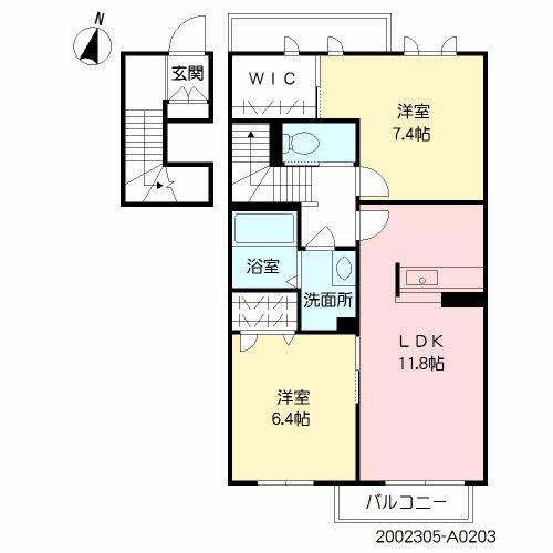 マルヨシコート大村　＊A0203-2