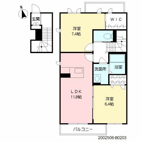 グランメゾン天領　Ｂ棟　＊ B0203号-15