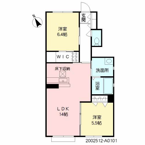 プロヌーブさくら　Ａ棟　＊ A0101号-14