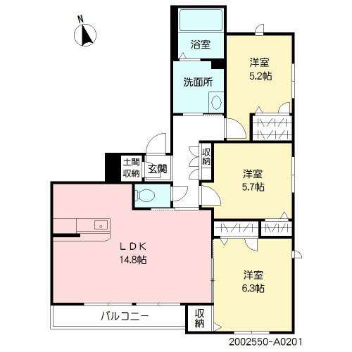 ガーデンプレイス青豊　オーク A0201号-16