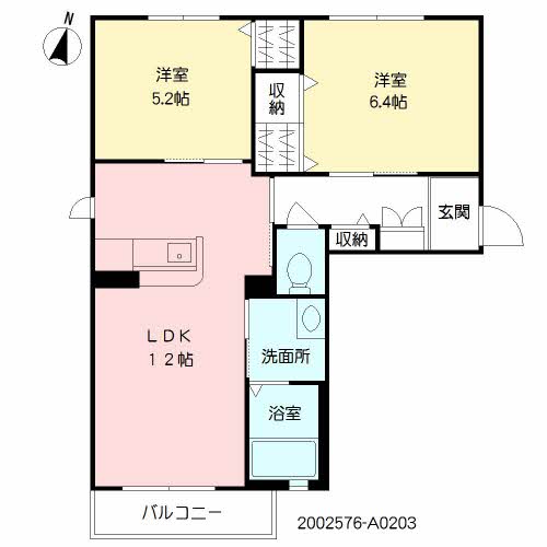 桜ハイツ　＊＊A0203-2