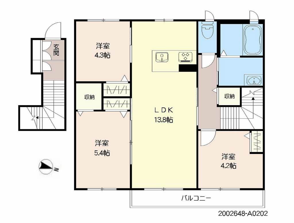 シャーメゾン田代　＊ A0202号-16