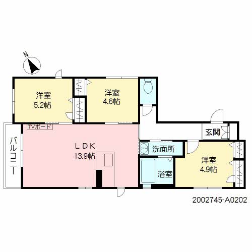 プロヌーブ春日　＊＊ A0202号-16