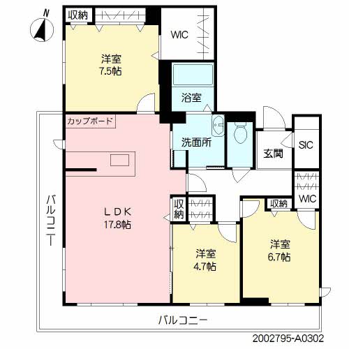 メゾン　シレンス大濠　＊＊A0302-2