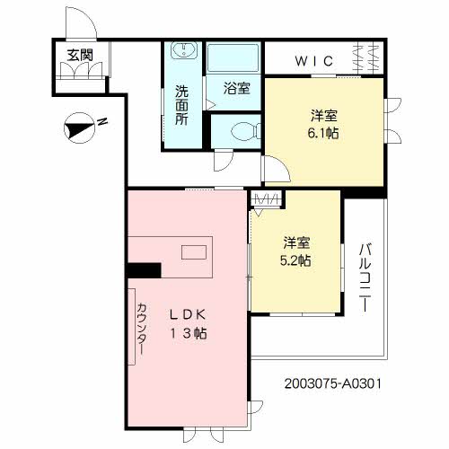 Ｐａｌａｚｚｏ筑紫野A0301-2