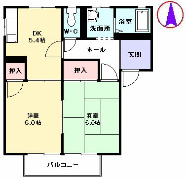 アネックス江下　Ｃ棟　＊＊C0201-1