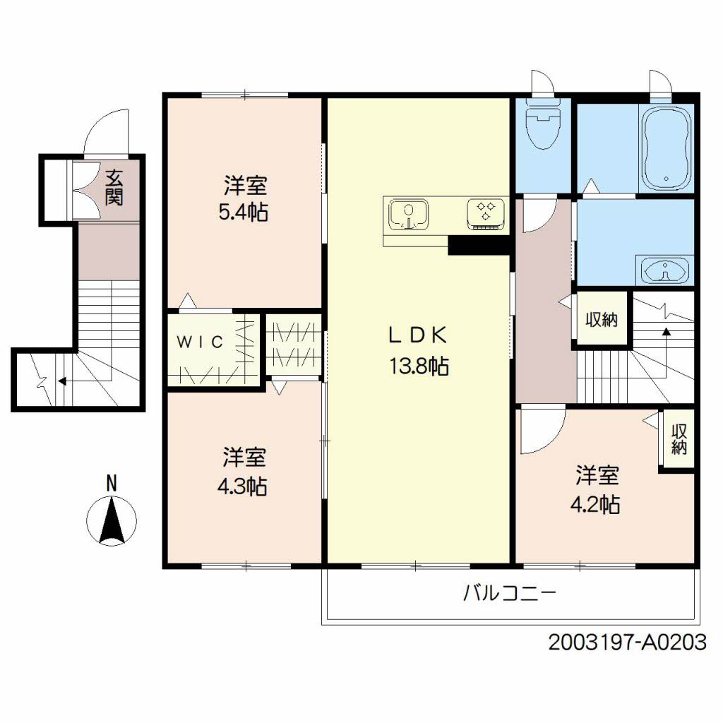 シャーメゾン善導寺　＊＊A0203-2