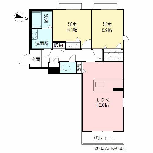 ヴェレ西神原　＊ A0301号-16