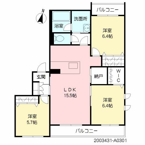 サン・ベレオ紺屋町　＊ A0301号-16