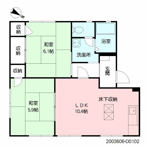 パークハイムＭＯＲＩ　Ａ棟A0102-2