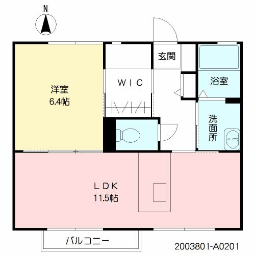 フローラル古城　Ａ棟A0201-2