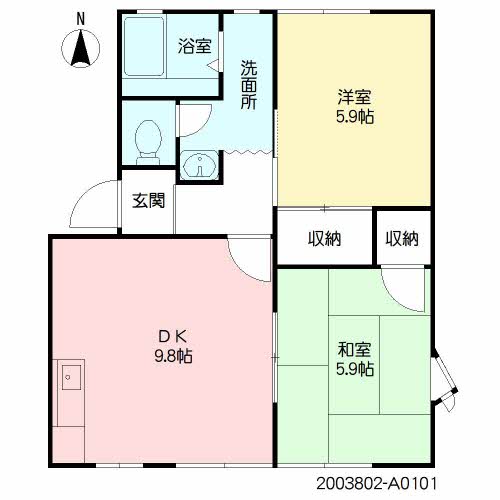 フレグランスＵ　Ａ棟 A0101号-16