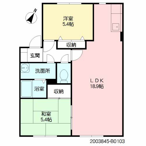 コートビレッジ後藤　Ｂ棟B0103-1