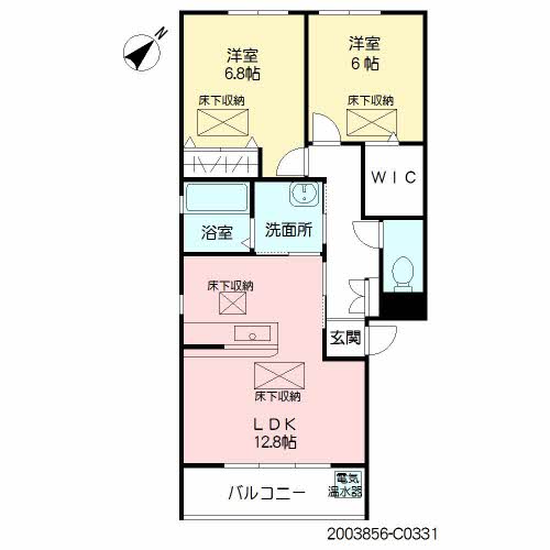 ルネス本城学研台　Ⅲ棟　＊＊C0331-2
