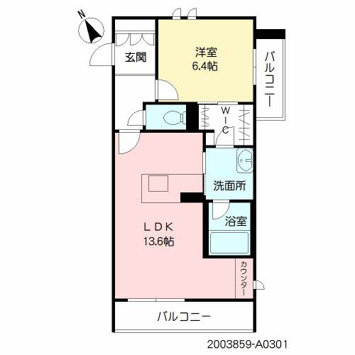 シャーメゾン水前寺イーストコート　＊A0301-2