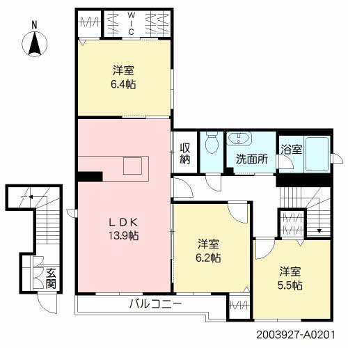 シャーメゾンしゅ竹　＊＊A0201-2