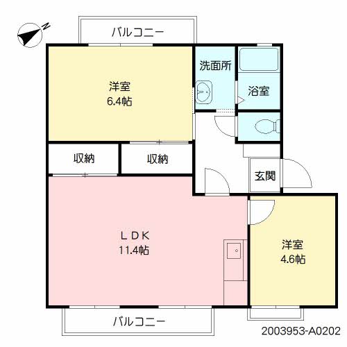 フラワーハイツ A0202号-16