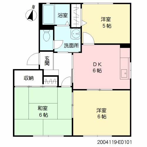 セントラルグレイス　Ｅ棟　＊E0101-2