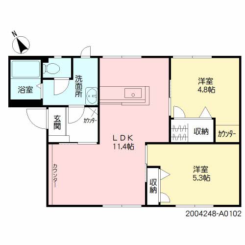 リバーサイドハイツA0102-2