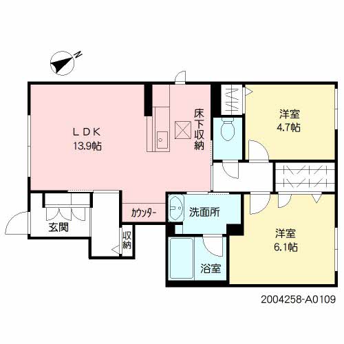 シャーメゾン向山公園 A0109号-16