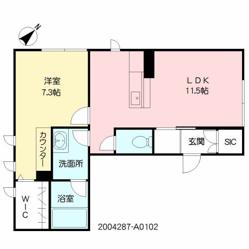 シャーメゾン茶屋の先Ⅱ A0102号-5