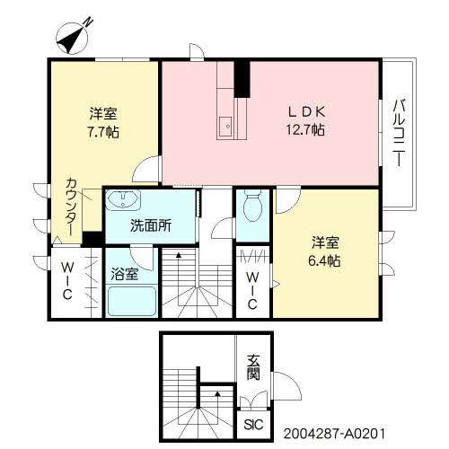シャーメゾン茶屋の先Ⅱ A0201号-16