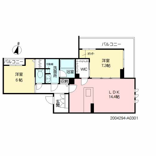 シャーメゾン平成東 * A0301号-16