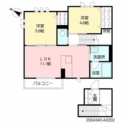 エンゼルハイム 7号館 A0202号-1