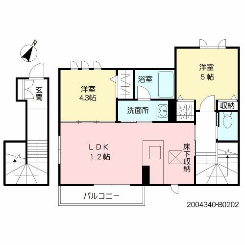 エンゼルハイム　８号館 B0202号-2